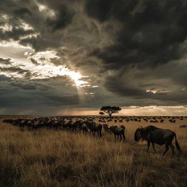 The great wildebeest migration