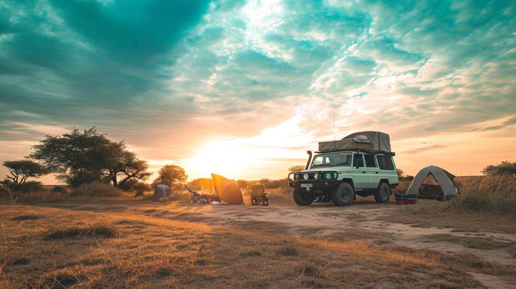 A fully kitted camping 4x4 rental offers maximum hassle-free flexibility