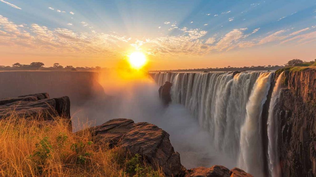 The Majestic Victoria Falls