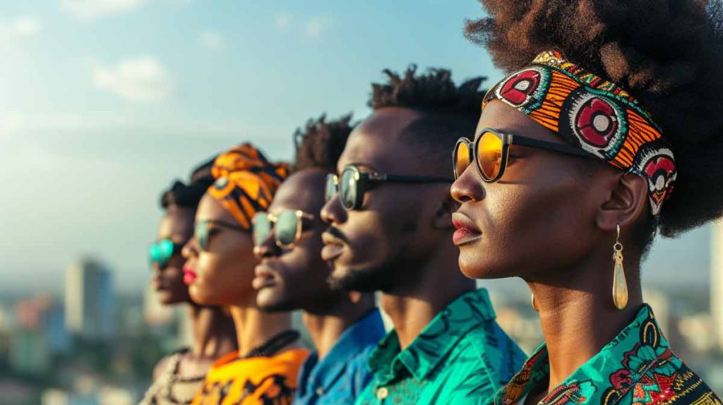 Africa's young trendsetters combine traditional and modern style